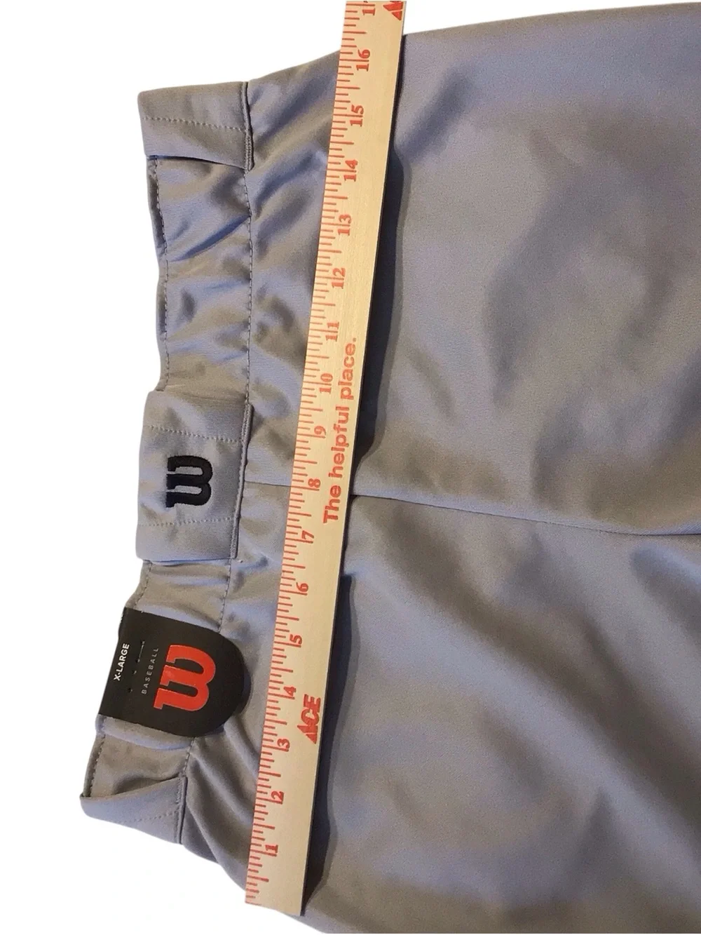 Wilson Gray Athletic Baseball Pants size XL